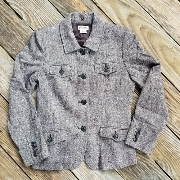 michael kors blazer buttons